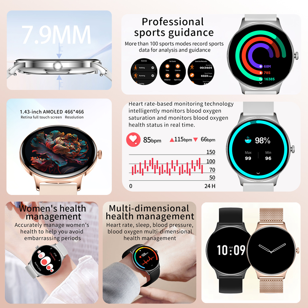 ChiBear Ultra Thin Fashion Sma - Android Smartwatch Accessories reseña y precio
