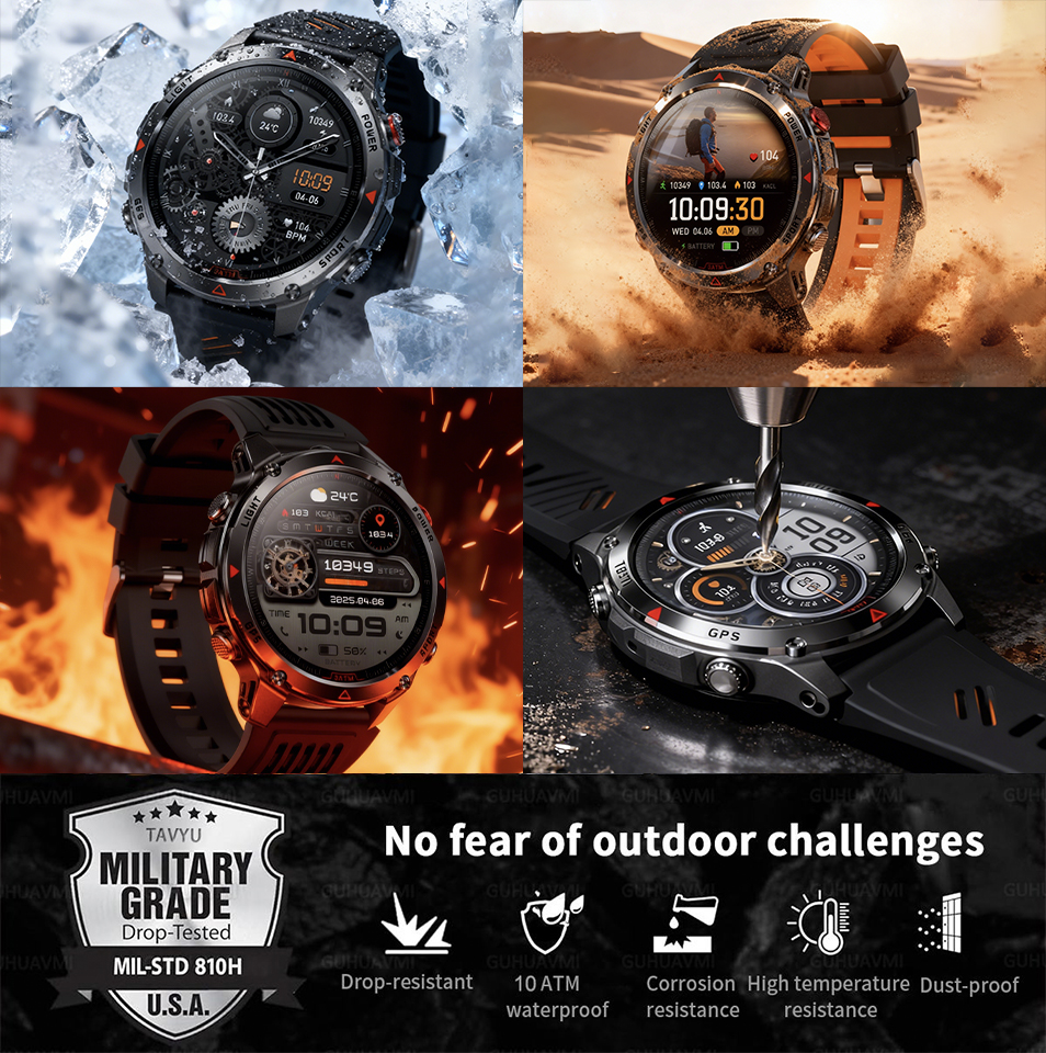 T-Rex 3 Pro Military Grade AGP - Android Smartwatch Accessories reseña y precio