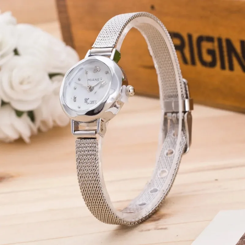 Women's Stainless Steel Mesh B - Stainless Mesh Band reseña y precio