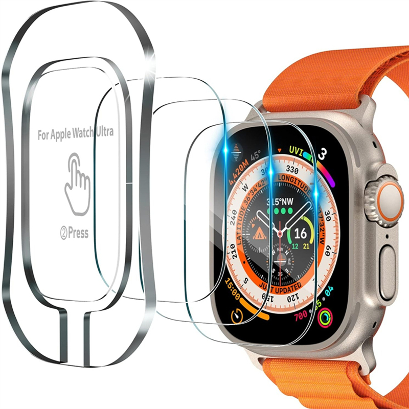 Tempered Glass For Apple Watch - Watch Case Bumper reseña y precio