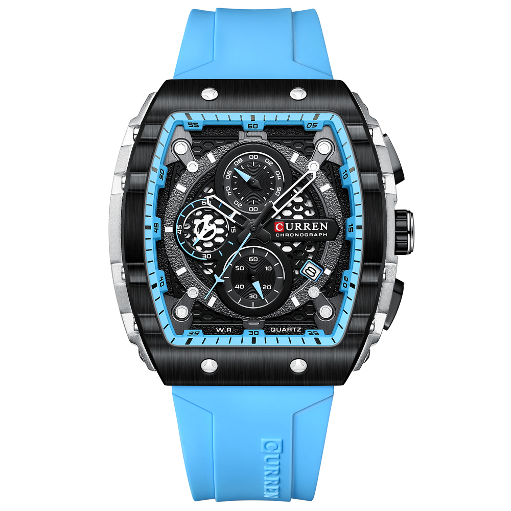 CURREN New RectangularSilicone - Smartwatch Guess reseña y precio
