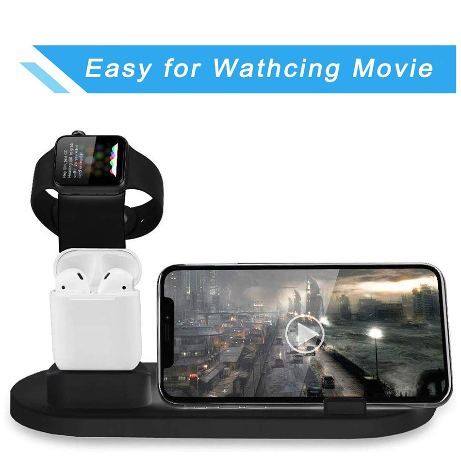 7 in 1 Wireless Charger Stand  - Smartwatch Ac reseña y precio