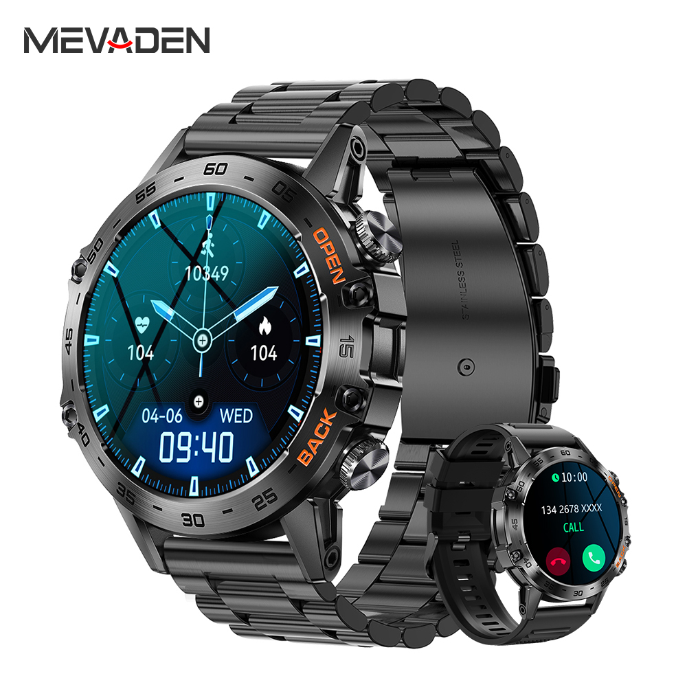 MEVADEN Steel 1.39 inch Men Lu - Smartwatch Face reseña y precio