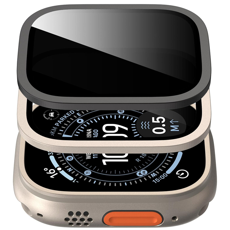 Tempered Glass for Apple Watch - Watch Case Bumper reseña y precio