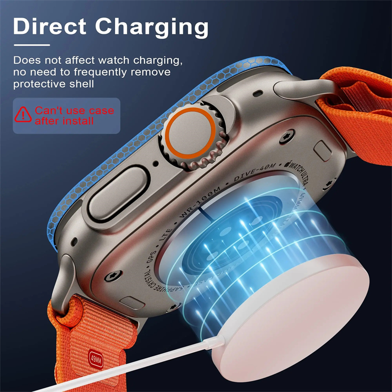 Tempered Glass for Apple Watch - Watch Case Bumper reseña y precio