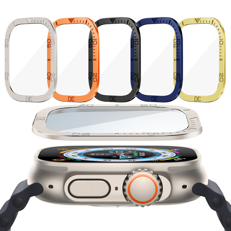 Tempered Glass for Apple Watch - Watch Case Bumper reseña y precio