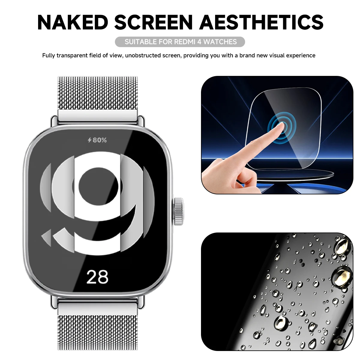 Tempered Glass for Xiaomi Redm - Smartwatch Icon reseña y precio