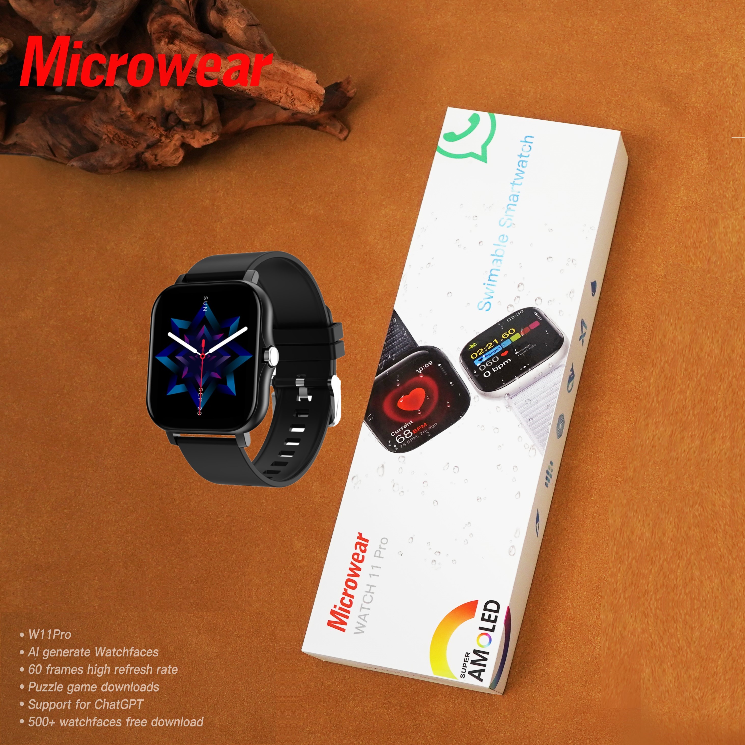 Swiming-proof W11P Smartwtch R - Smartwatch M Active reseña y precio