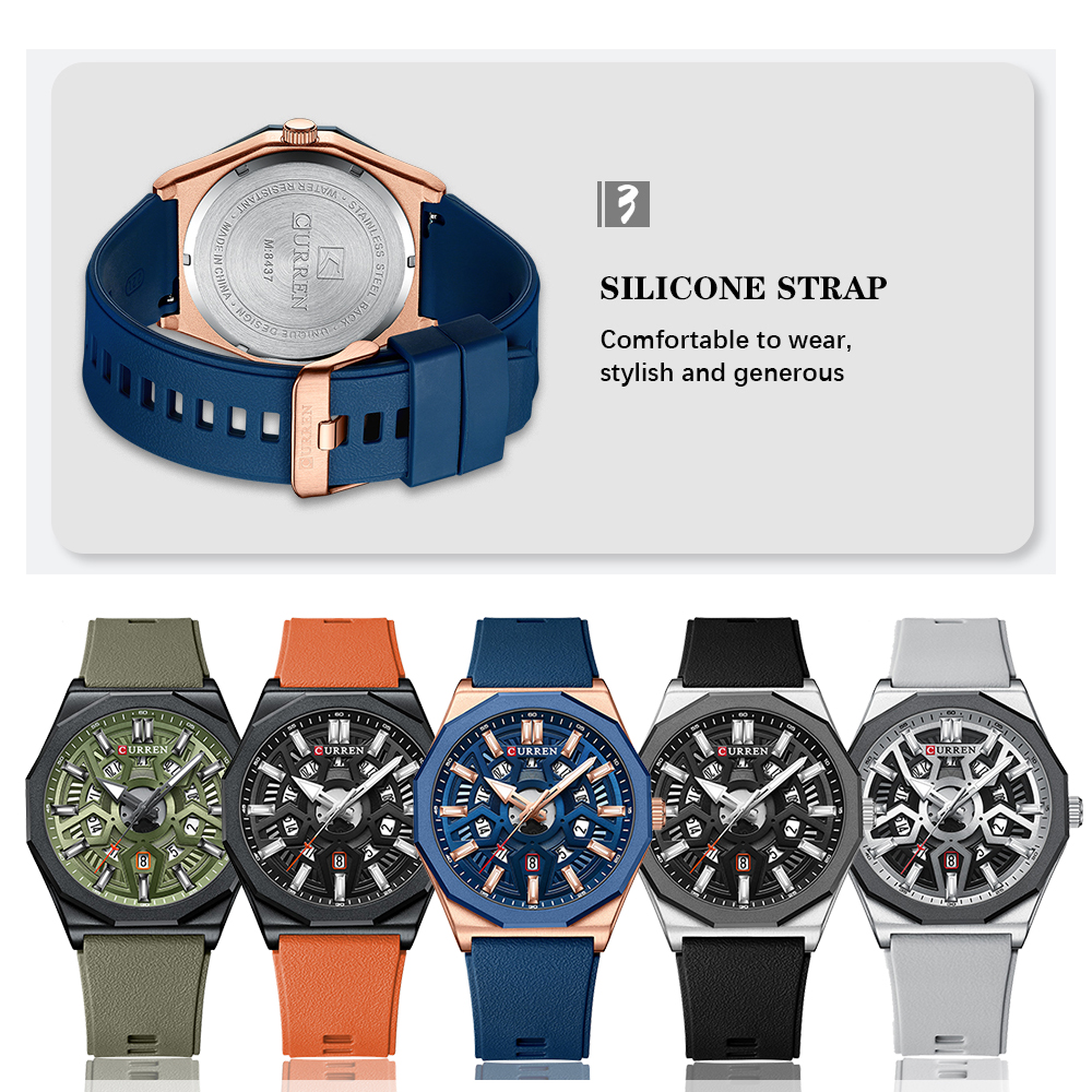 CURREN Fashion Design Wristwat - Smartwatch Guess reseña y precio