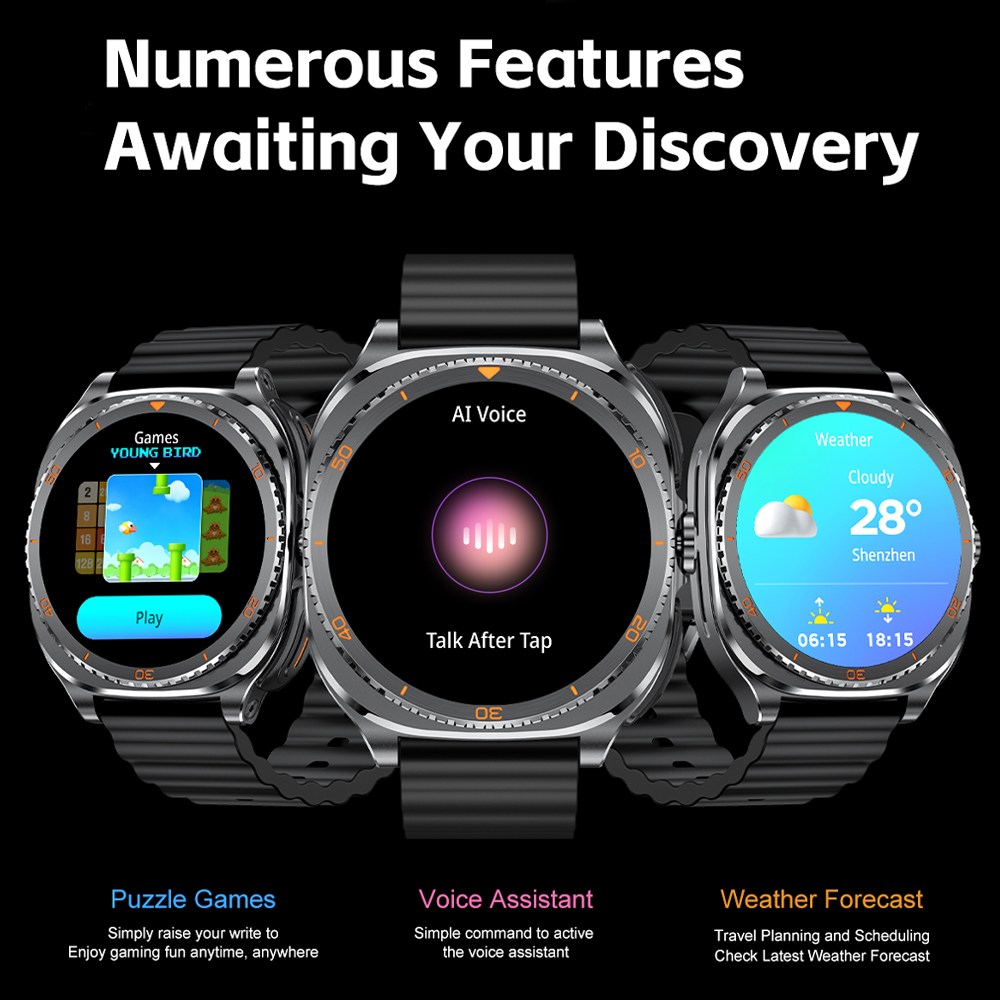 TWS 2in 1 Smart Watch with Hea - Smartwatch Headset reseña y precio