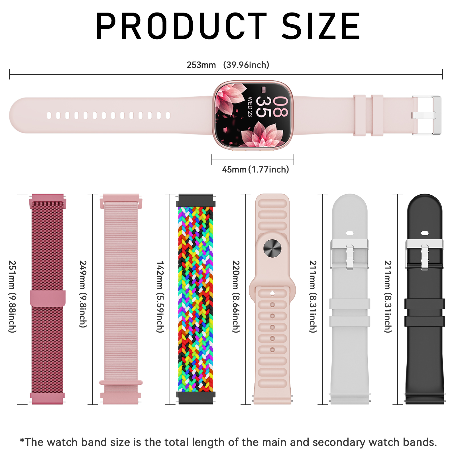2026 New Ladies Smart Watch 1. - Android Smartwatch Accessories reseña y precio