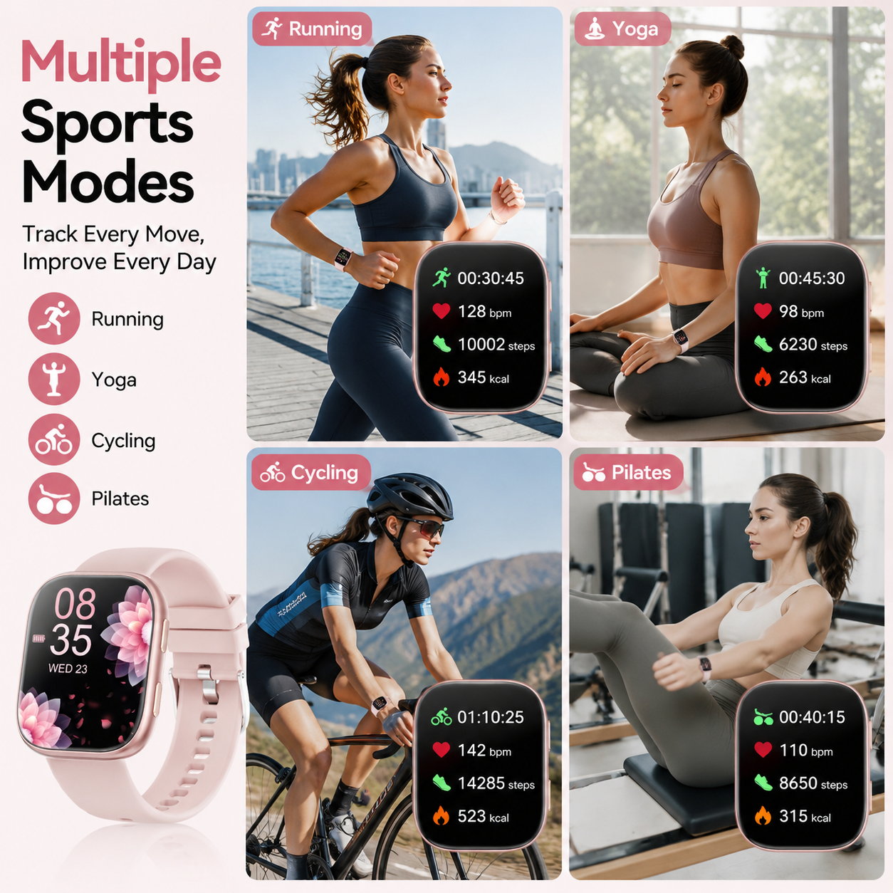 2026 New Ladies Smart Watch 1. - Android Smartwatch Accessories reseña y precio