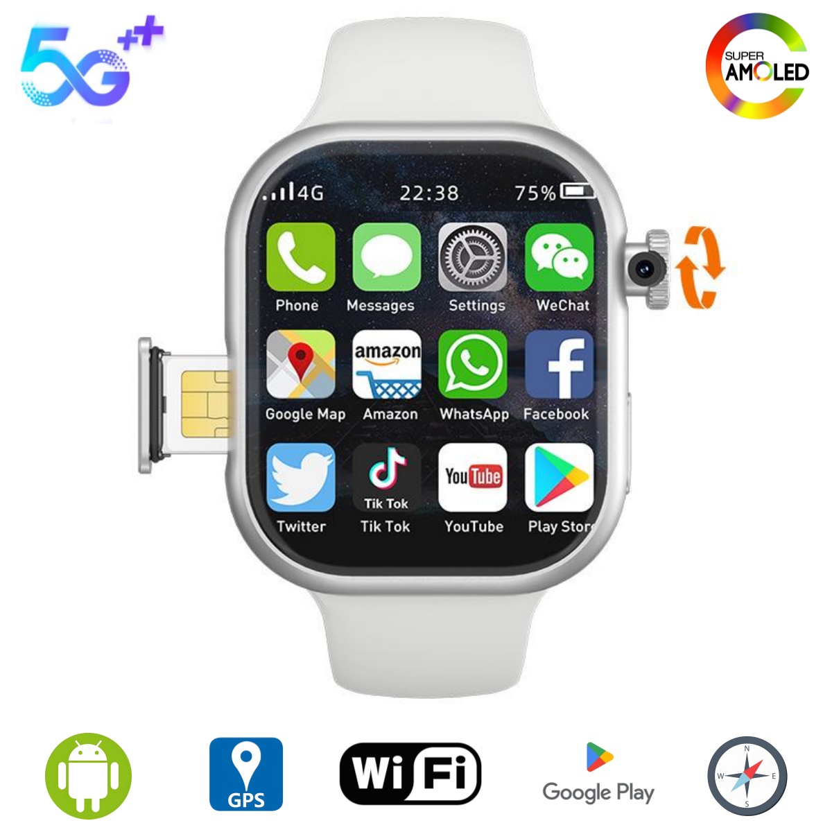 Goldenspike S10 Smart Watch 2. - Smartwatch Face reseña y precio