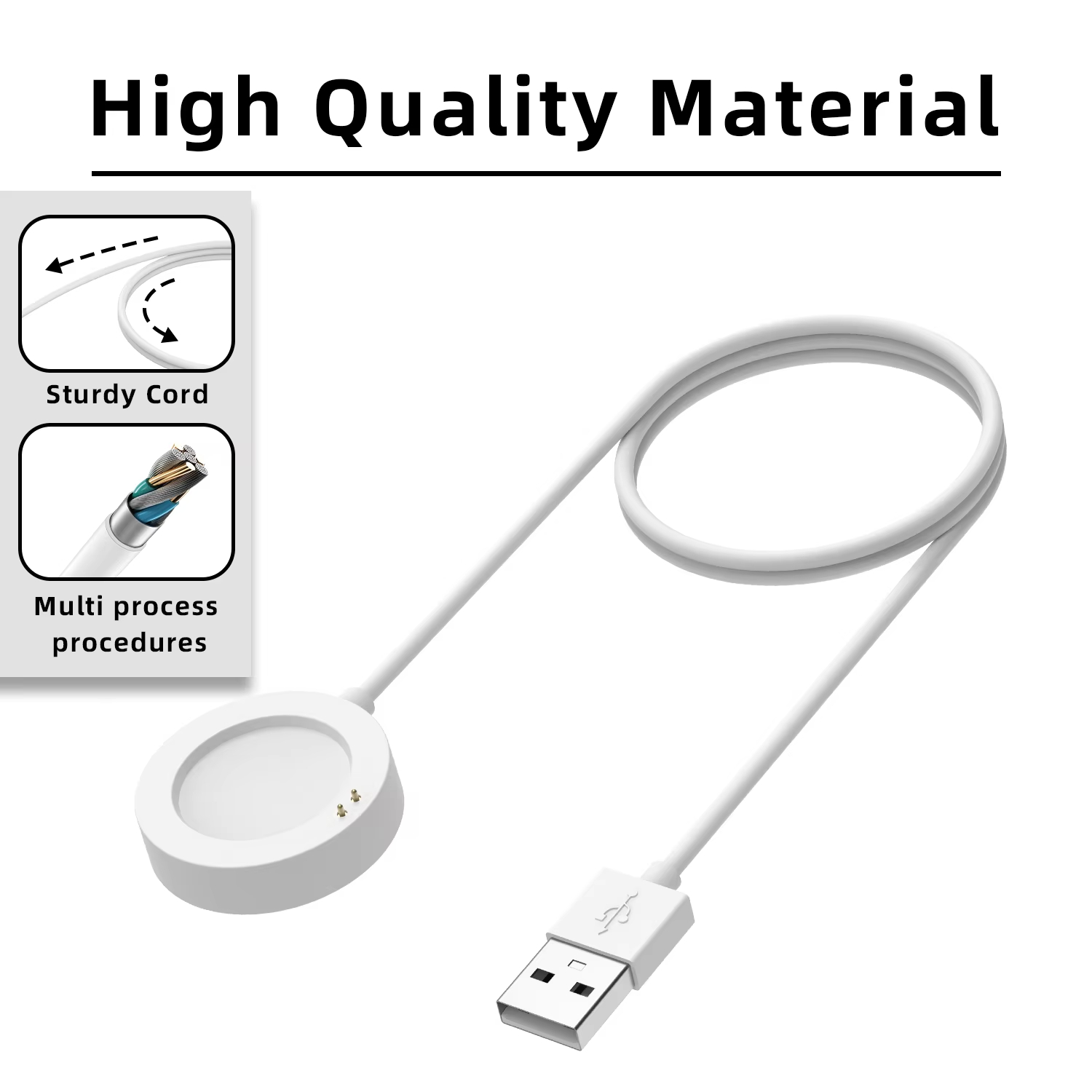 Magnetic USB Charging Cable fo - Android Smartwatch Accessories reseña y precio