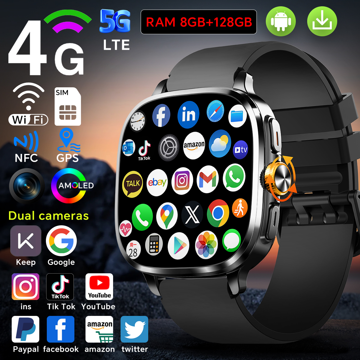 5G Full Netcom S99 Smartwatch  - Smartwatch Store reseña y precio