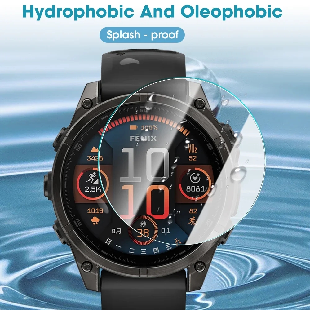 1/5pcs 9H HD Tempered Glass fo - Smartwatch Icon reseña y precio