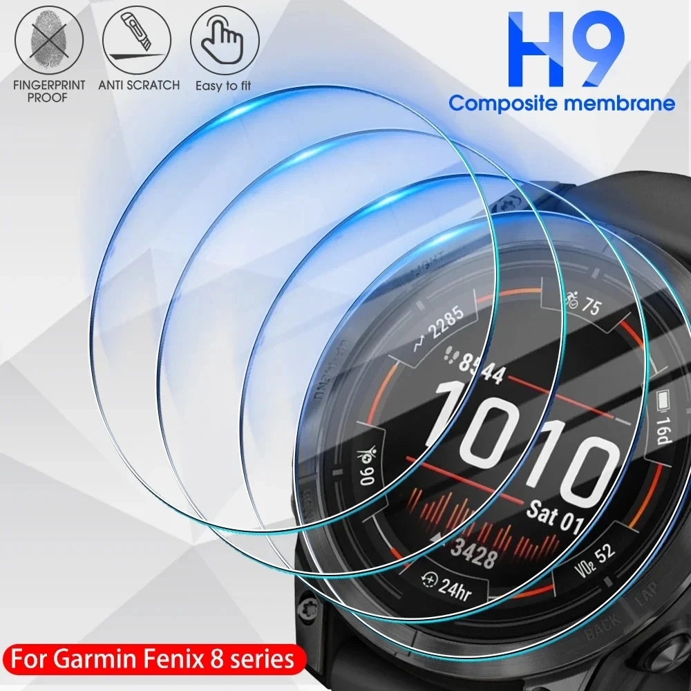 1/5pcs 9H HD Tempered Glass fo - Smartwatch Icon reseña y precio