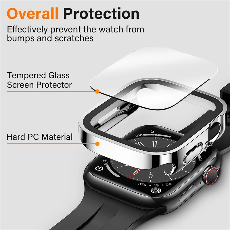 Waterproof Hard PC Screen Prot - Watch Case Bumper reseña y precio
