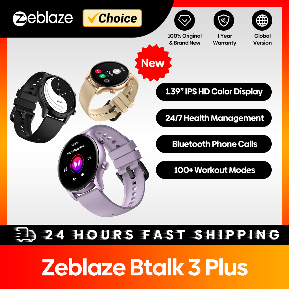 New Zeblaze Btalk 3 Plus Voice - Smartwatch Face reseña y precio