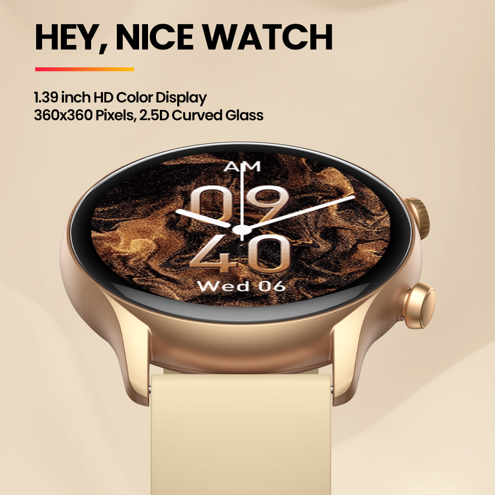 New Zeblaze Btalk 3 Plus Voice - Smartwatch Face reseña y precio