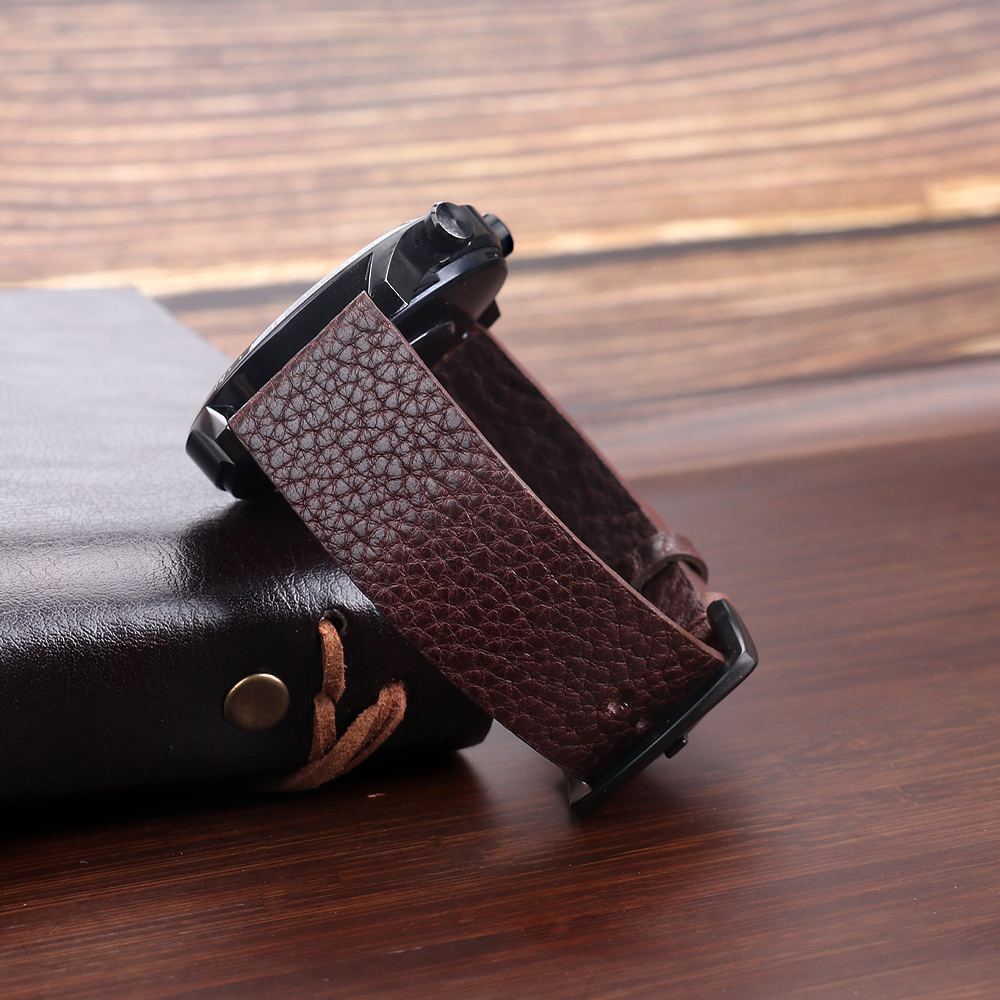 22mm Genuine Calfskin Leather  - Smartwatch Accessories Shop reseña y precio