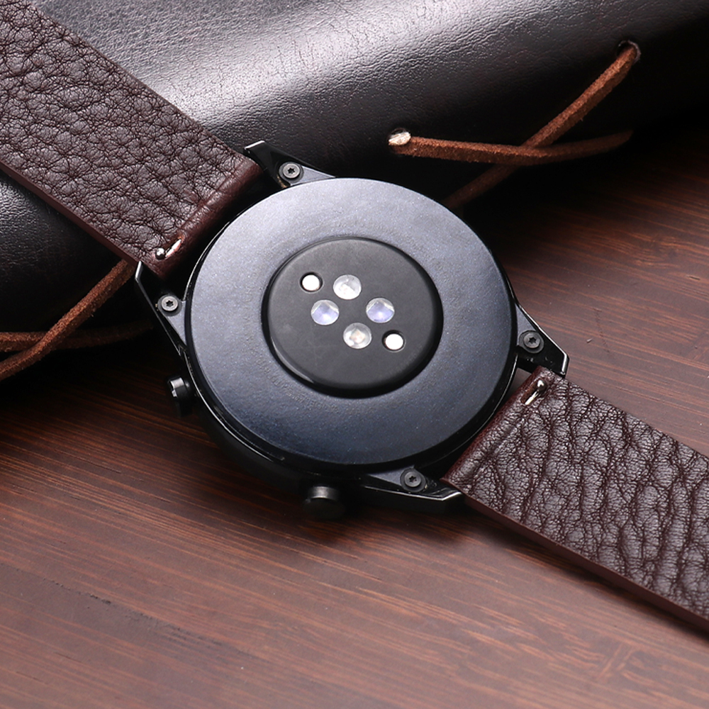 22mm Genuine Calfskin Leather  - Smartwatch Accessories Shop reseña y precio