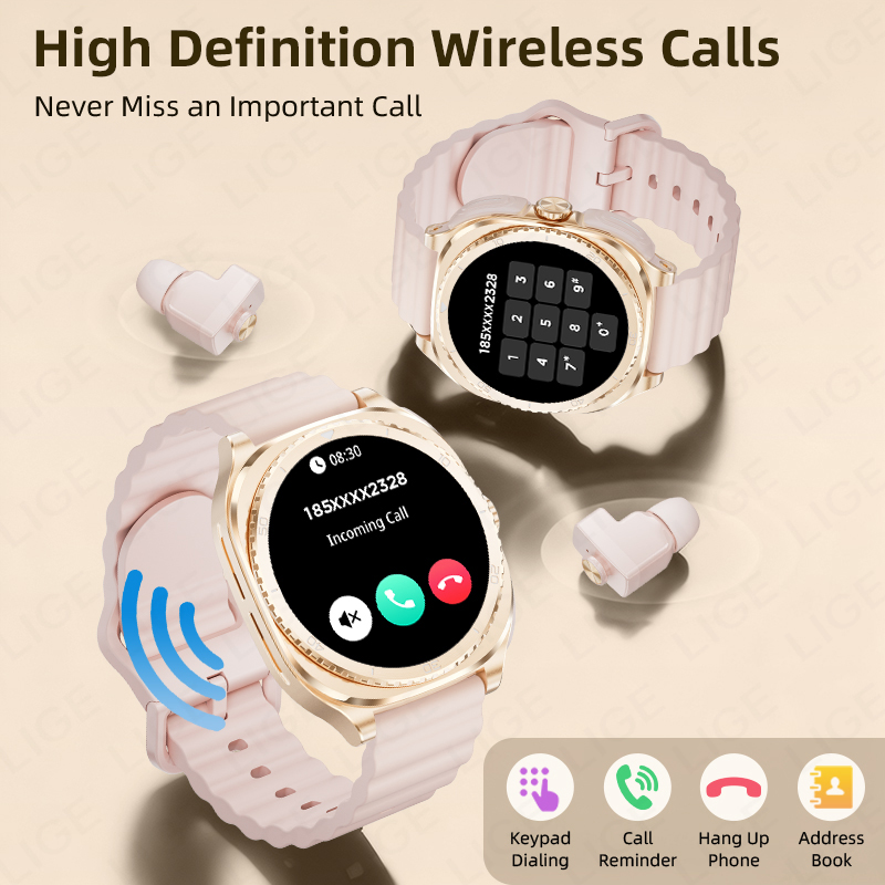 LIGE 2 In 1 TWS Headset Smart  - Smartwatch Headset reseña y precio