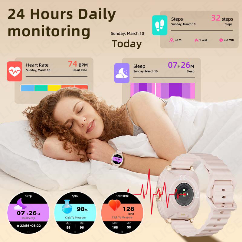 LIGE 2 In 1 TWS Headset Smart  - Smartwatch Headset reseña y precio