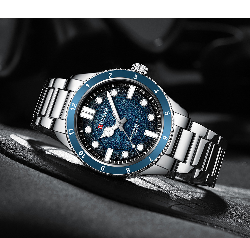 CURREN 8450  Men's Quartz Watc - Smartwatch Guess reseña y precio