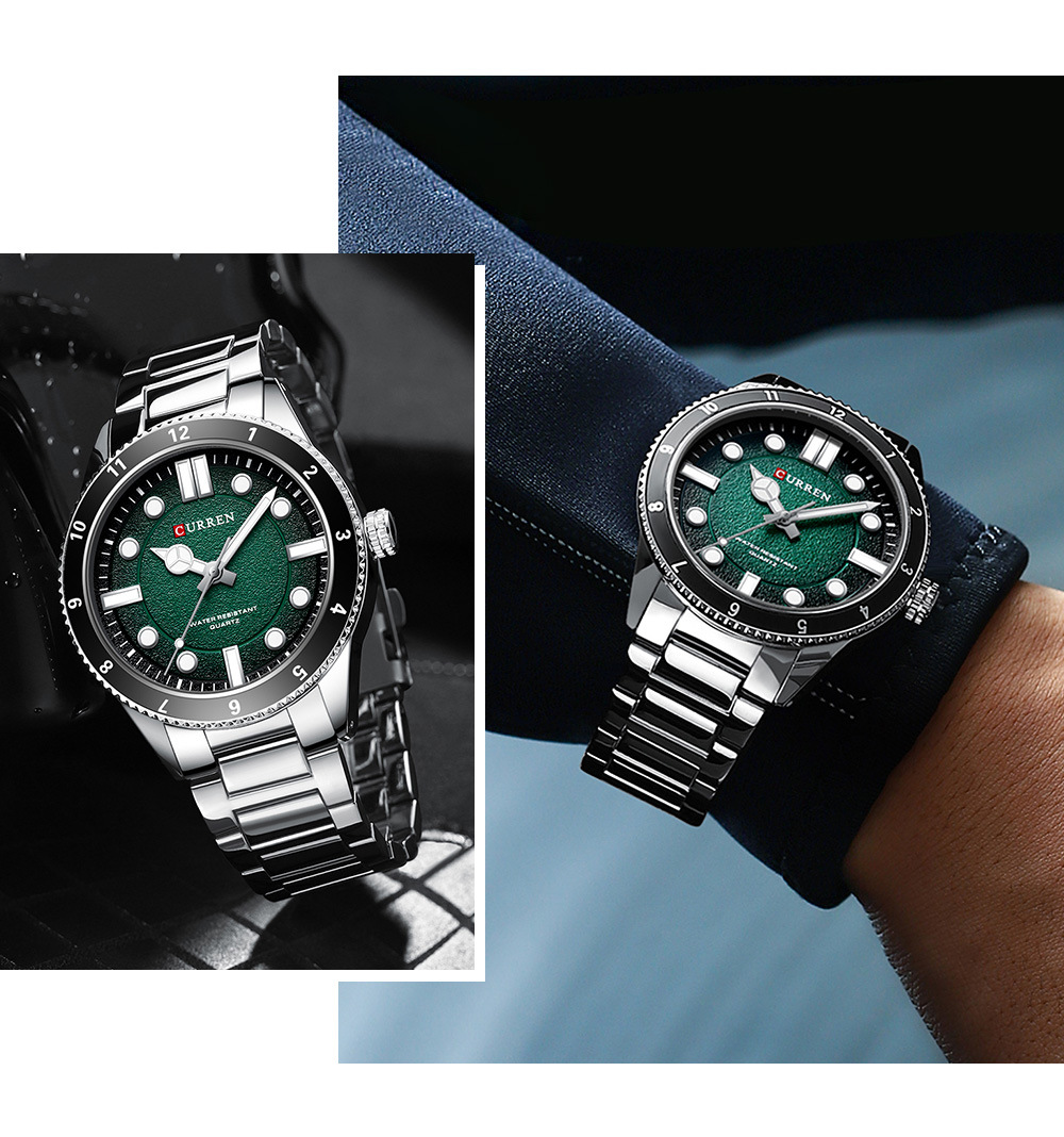 CURREN 8450  Men's Quartz Watc - Smartwatch Guess reseña y precio