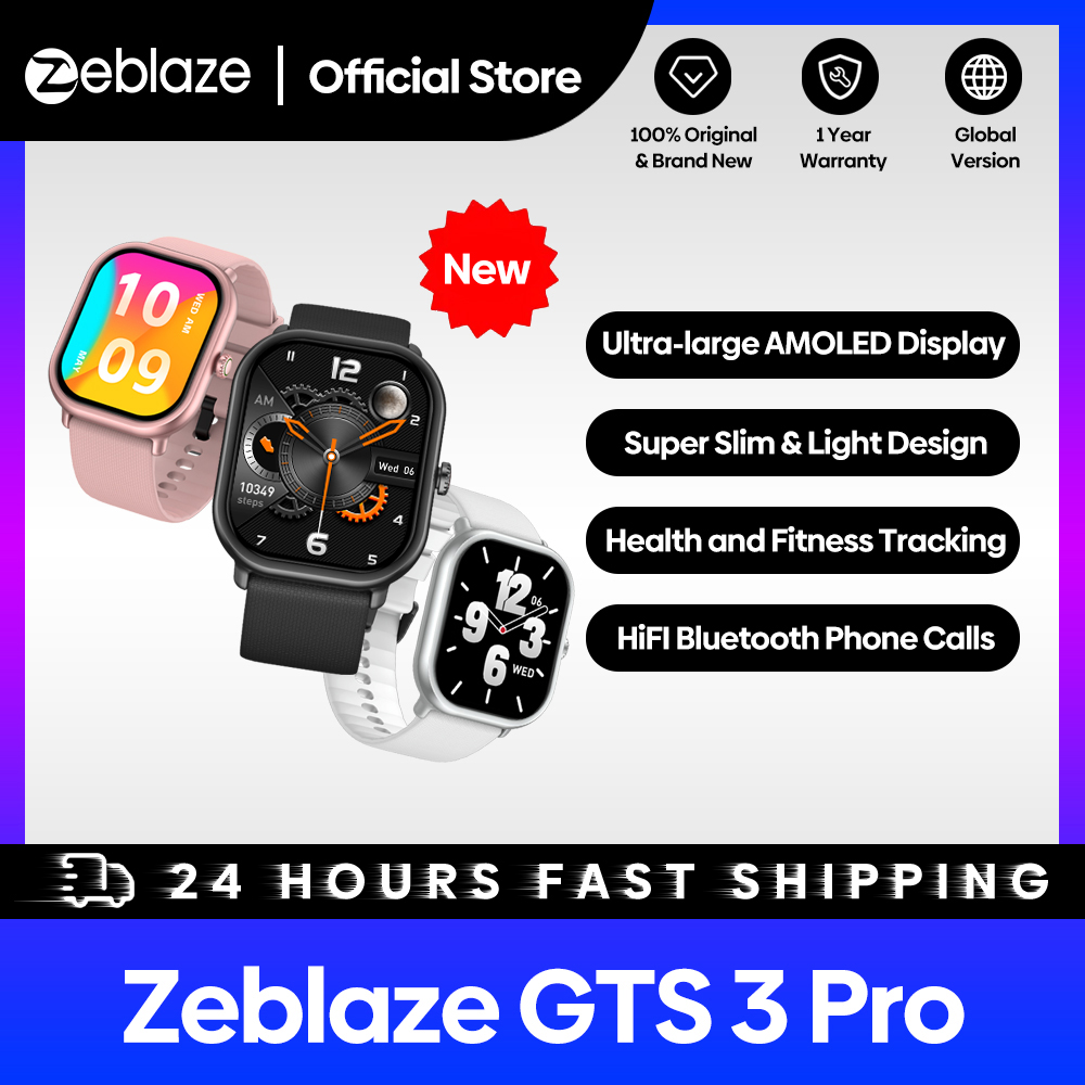 New Zeblaze GTS 3 Pro Voice Ca - Smartwatch Face reseña y precio