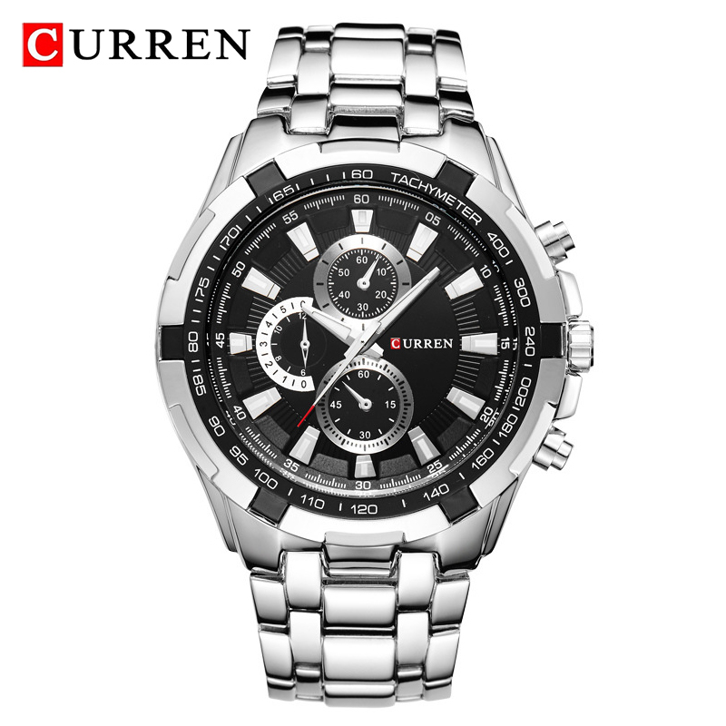 CURREN 8023 Quartz Watch Men W - Smartwatch Guess reseña y precio