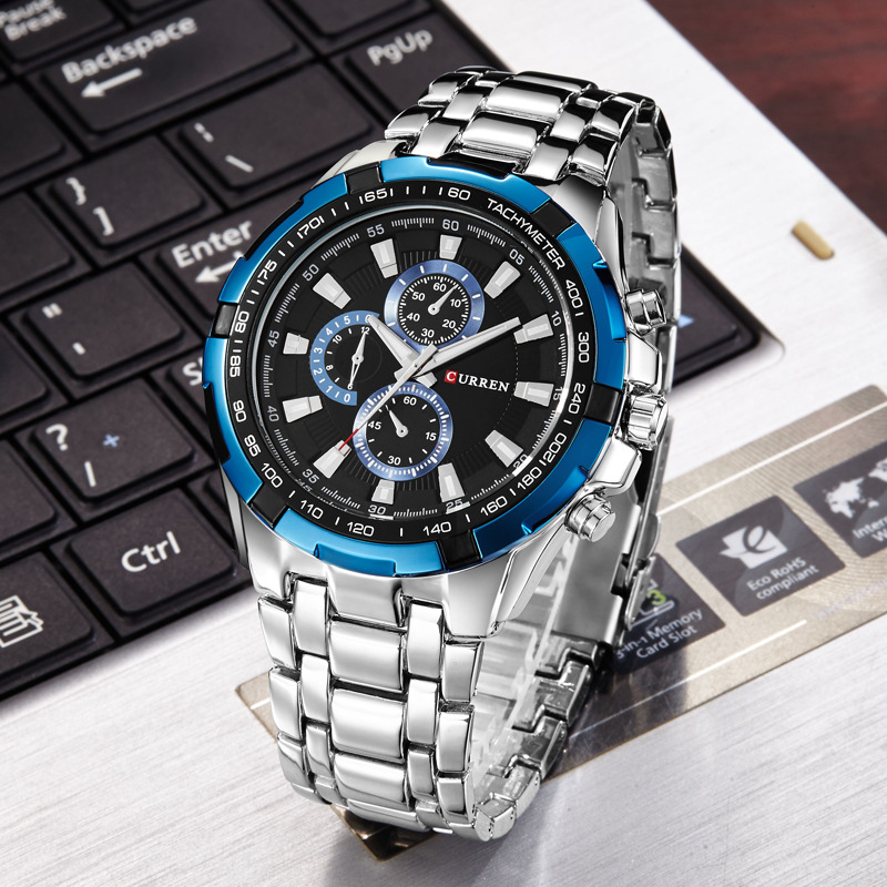 CURREN 8023 Quartz Watch Men W - Smartwatch Guess reseña y precio