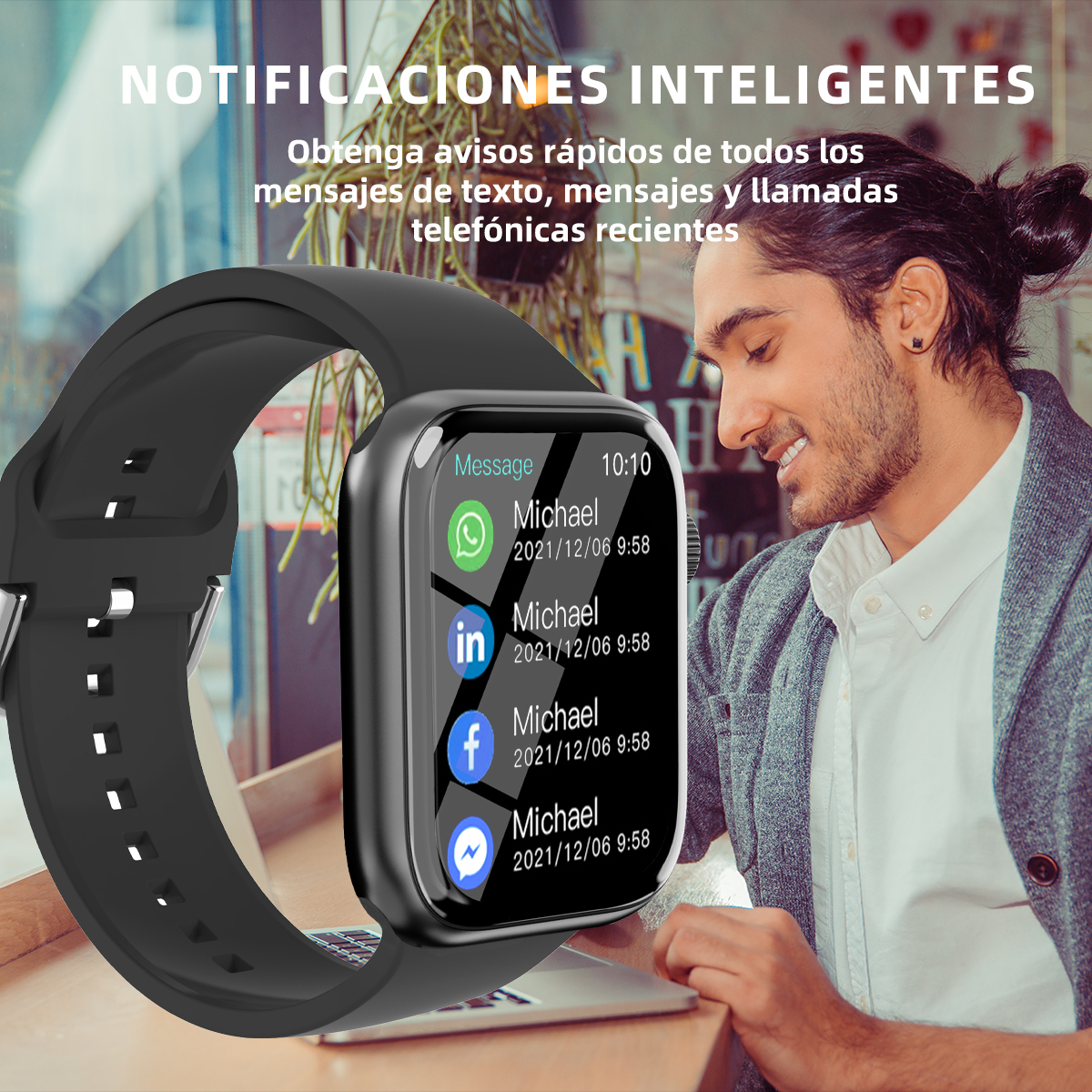 Fashion Sports Smart Watch  Me - Smartwatch Face reseña y precio