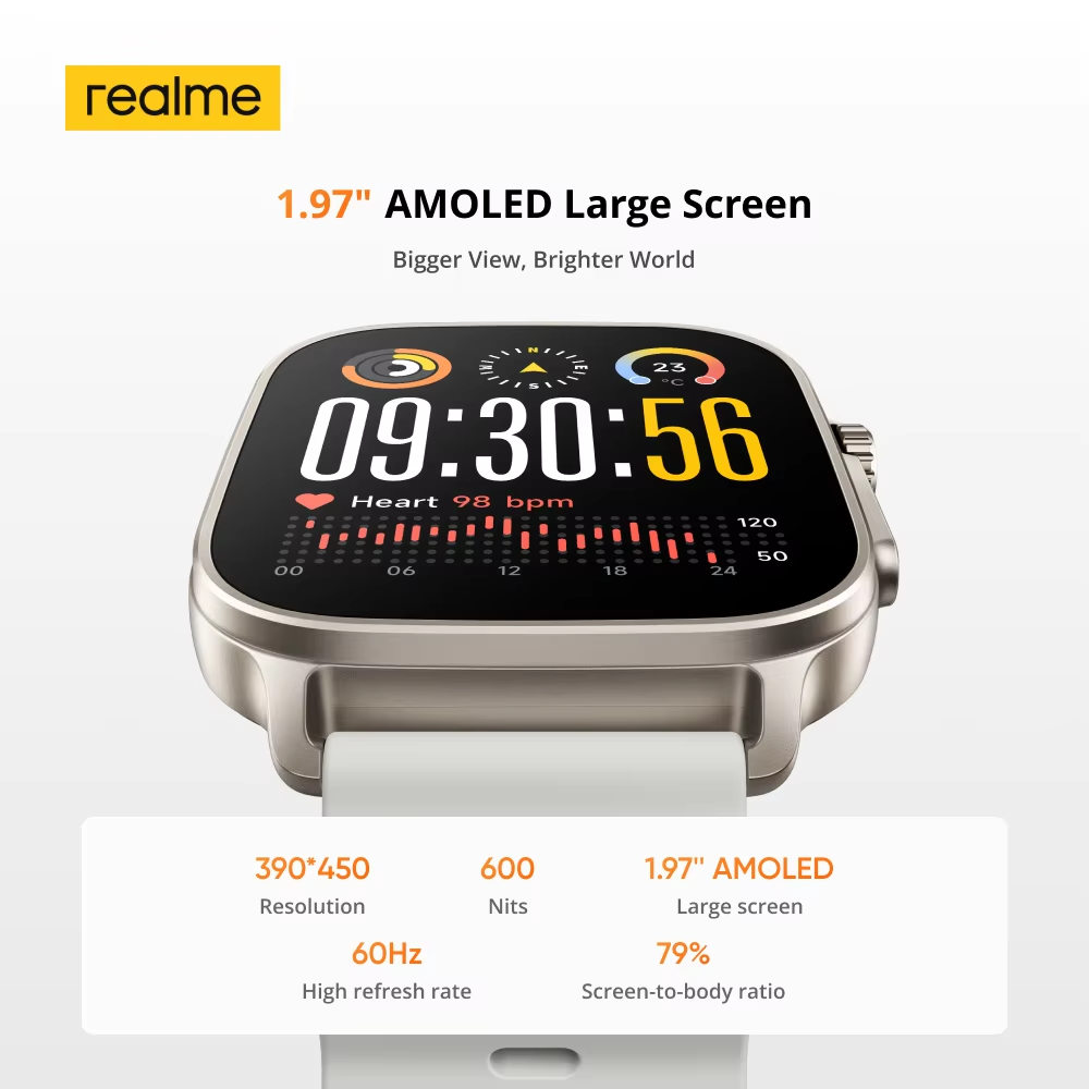 Global Version realme watch 5  - Smartwatch Face reseña y precio