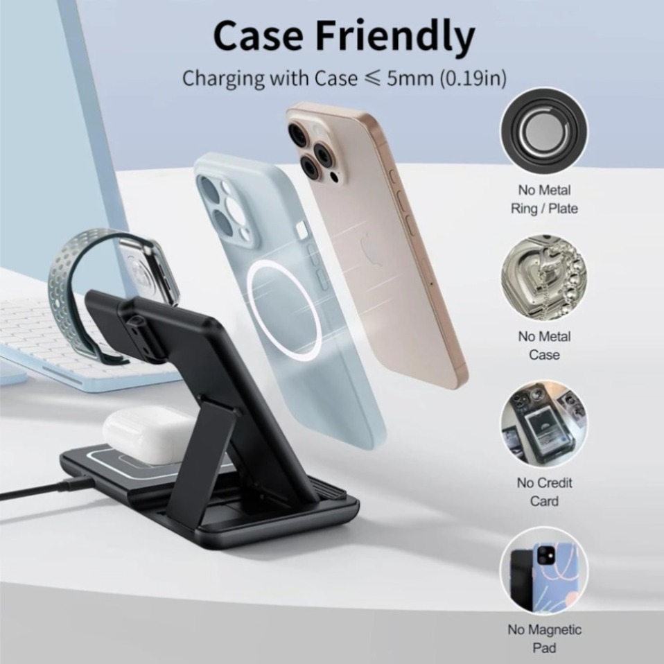 Night LED Light 3 In 1 Wireles - Smartwatch Ac reseña y precio