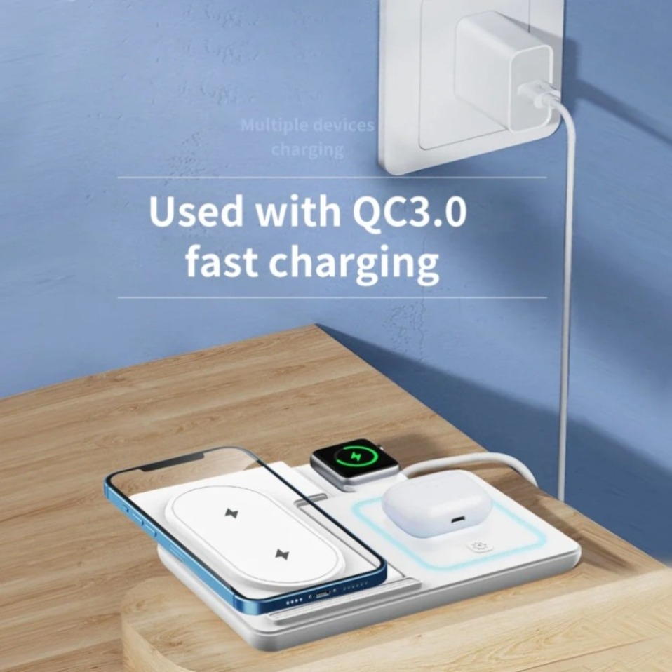 Night LED Light 3 In 1 Wireles - Smartwatch Ac reseña y precio