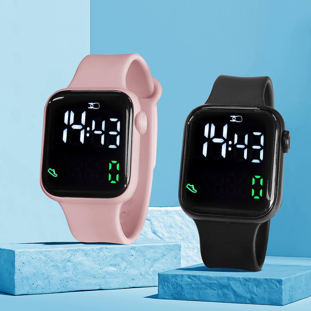 New 2PCS Student Minimalist Sm - Smartwatch Icon reseña y precio