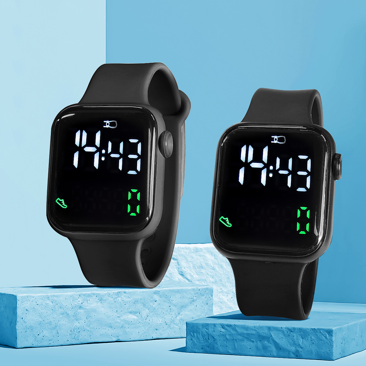 New 2PCS Student Minimalist Sm - Smartwatch Icon reseña y precio