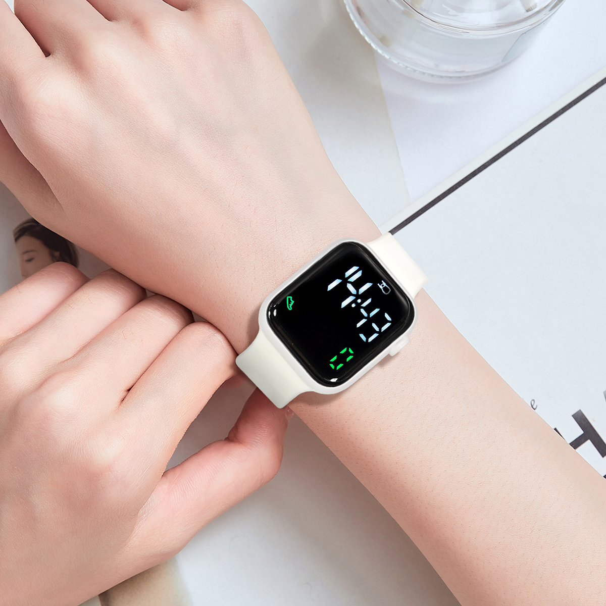 New 2PCS Student Minimalist Sm - Smartwatch Icon reseña y precio