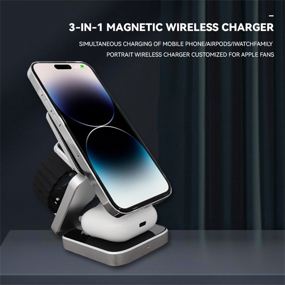 Foldable Magnetic Wireless Cha - Smartwatch Ac reseña y precio