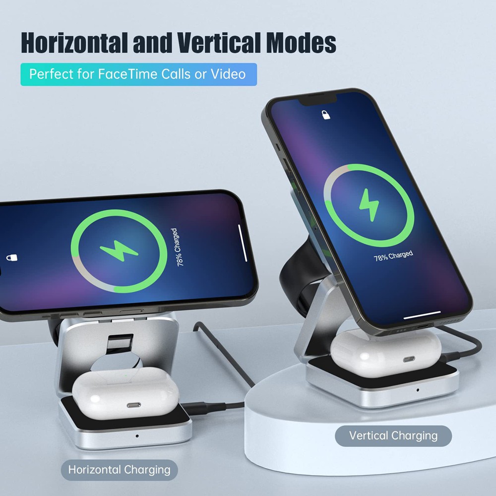 Foldable Magnetic Wireless Cha - Smartwatch Ac reseña y precio