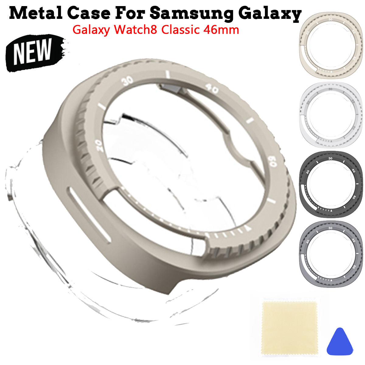 For Galaxy Watch8 Classic 46mm - Android Smartwatch Accessories reseña y precio