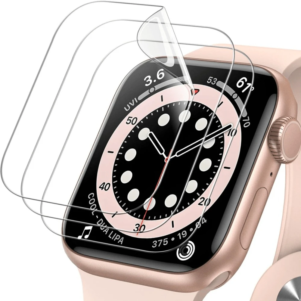 3PCS Hydrogel Film for Apple W - Watch Case Bumper reseña y precio