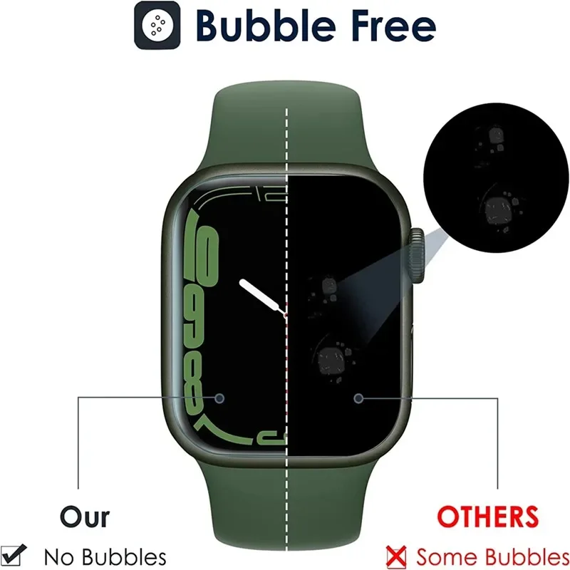 3PCS Hydrogel Film for Apple W - Watch Case Bumper reseña y precio