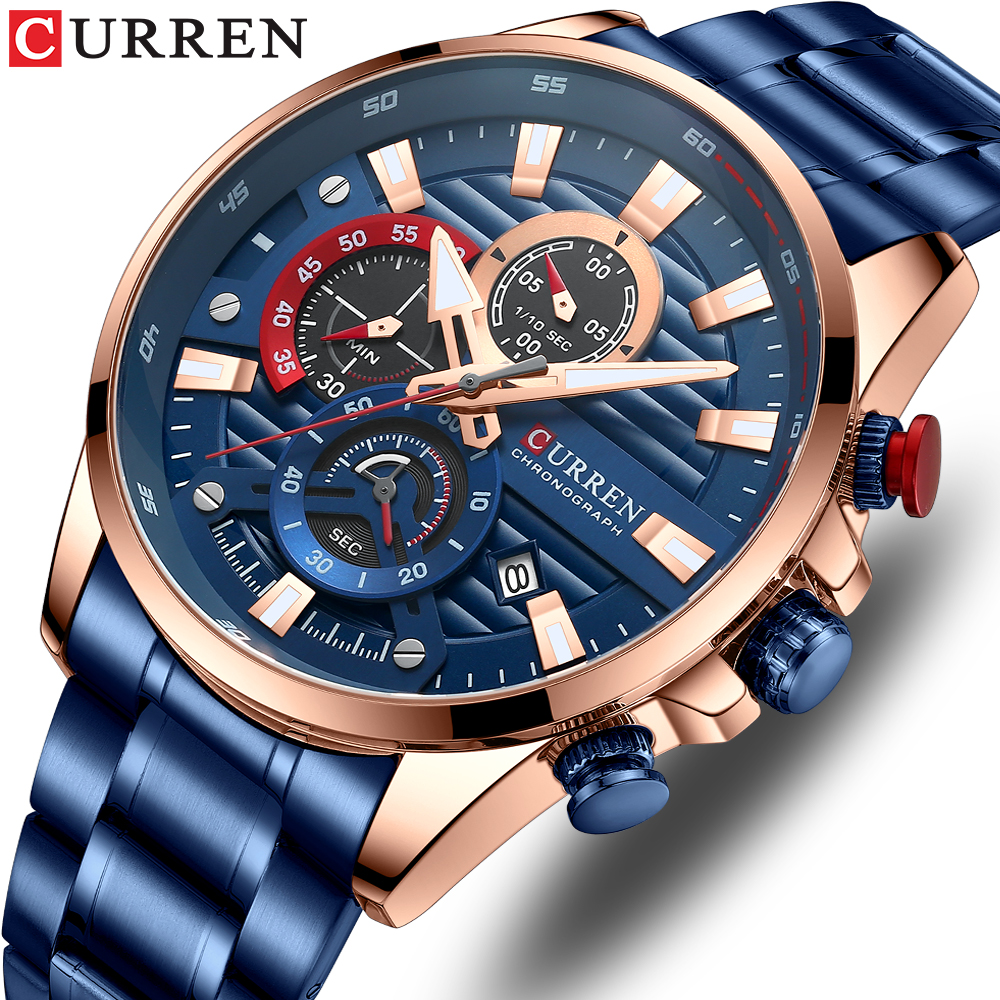 CURREN New Blue Multi Function - Smartwatch Guess reseña y precio