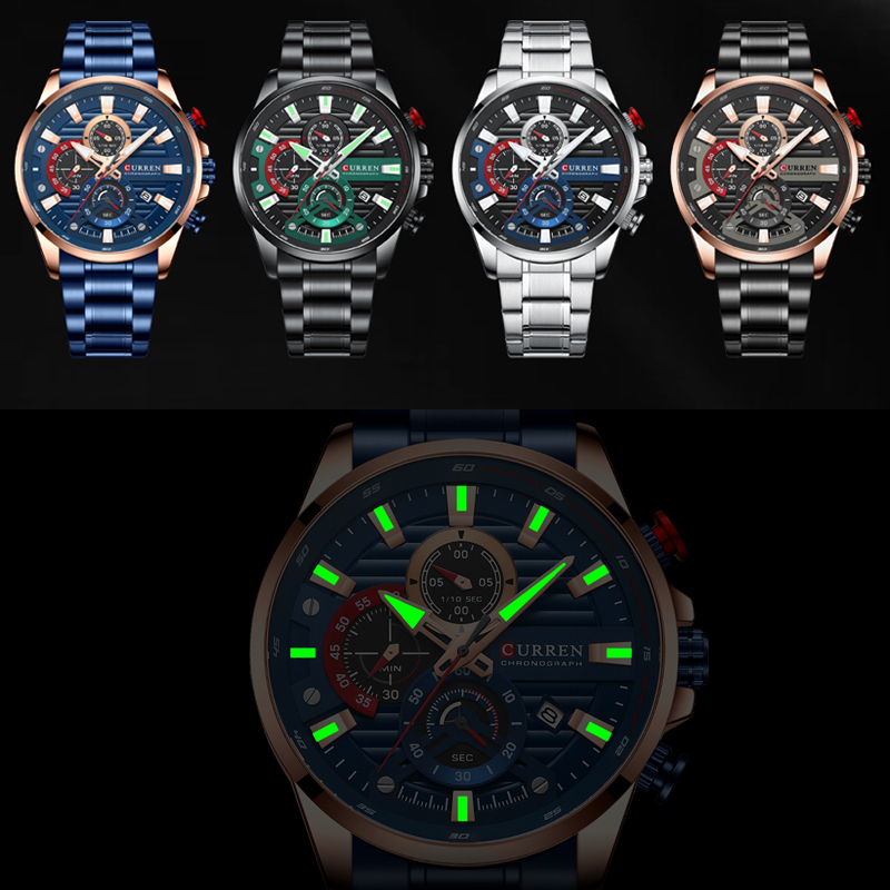 CURREN New Blue Multi Function - Smartwatch Guess reseña y precio