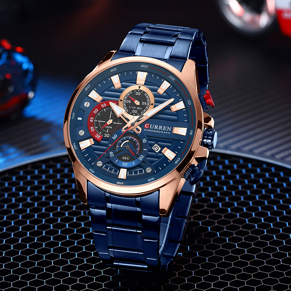 CURREN New Blue Multi Function - Smartwatch Guess reseña y precio