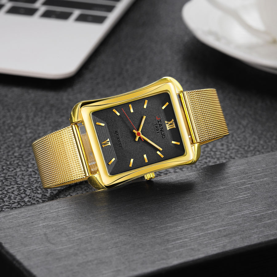 2024 New Trendy Men's Square W - Stainless Mesh Band reseña y precio