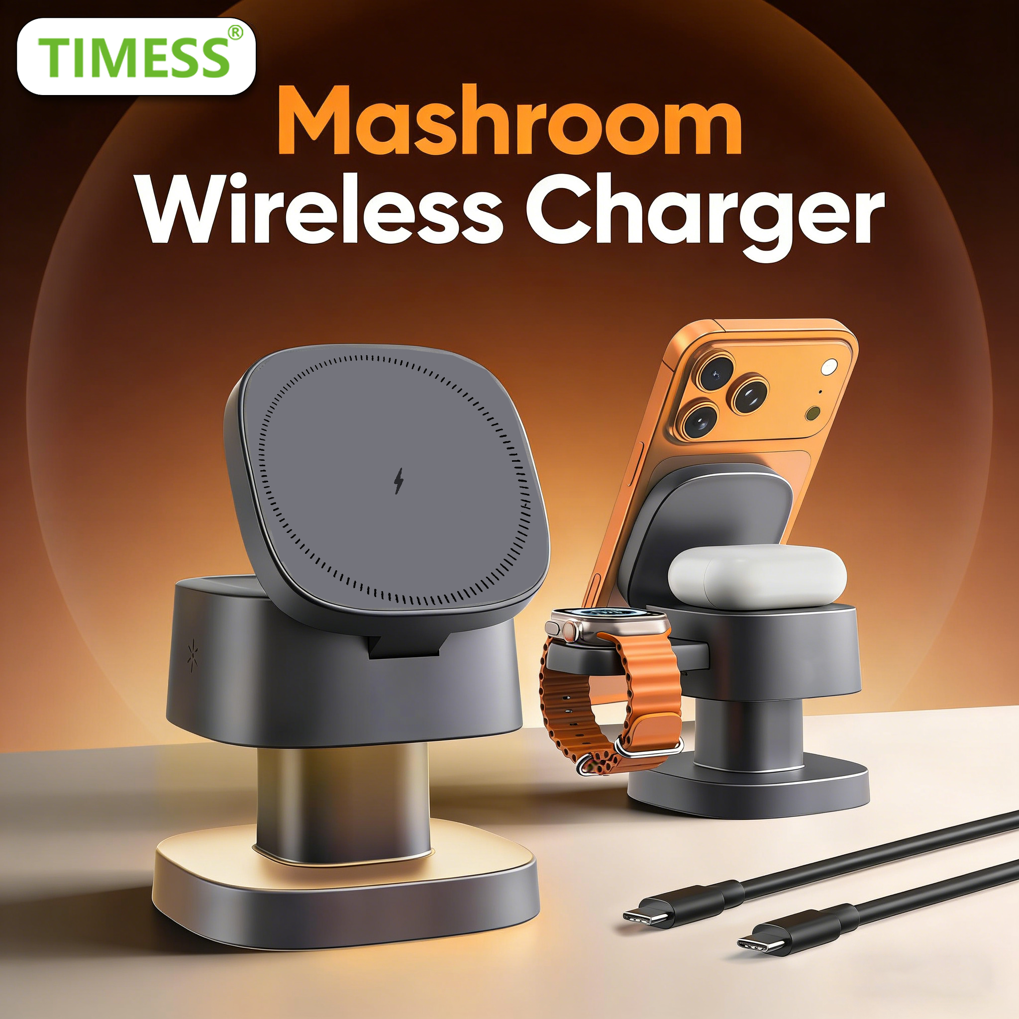TIMESS Night Light Mashroom Wi - Smartwatch Ac reseña y precio